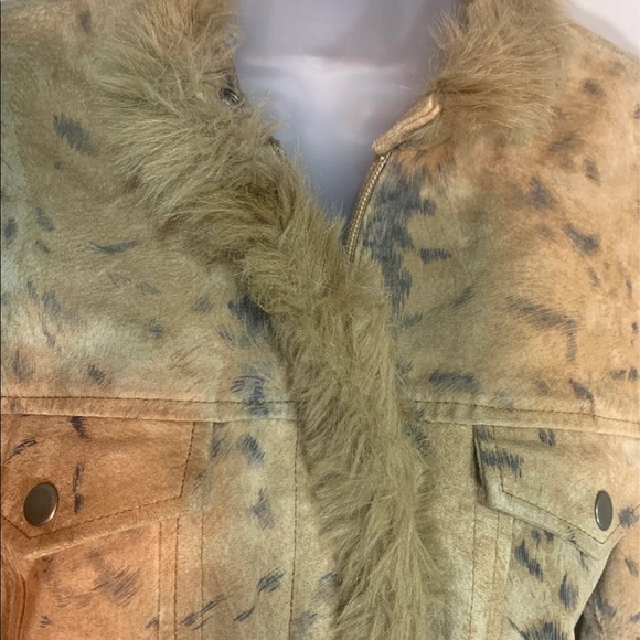 Coldwater Creek animal print jacket - Picture 2 of 4